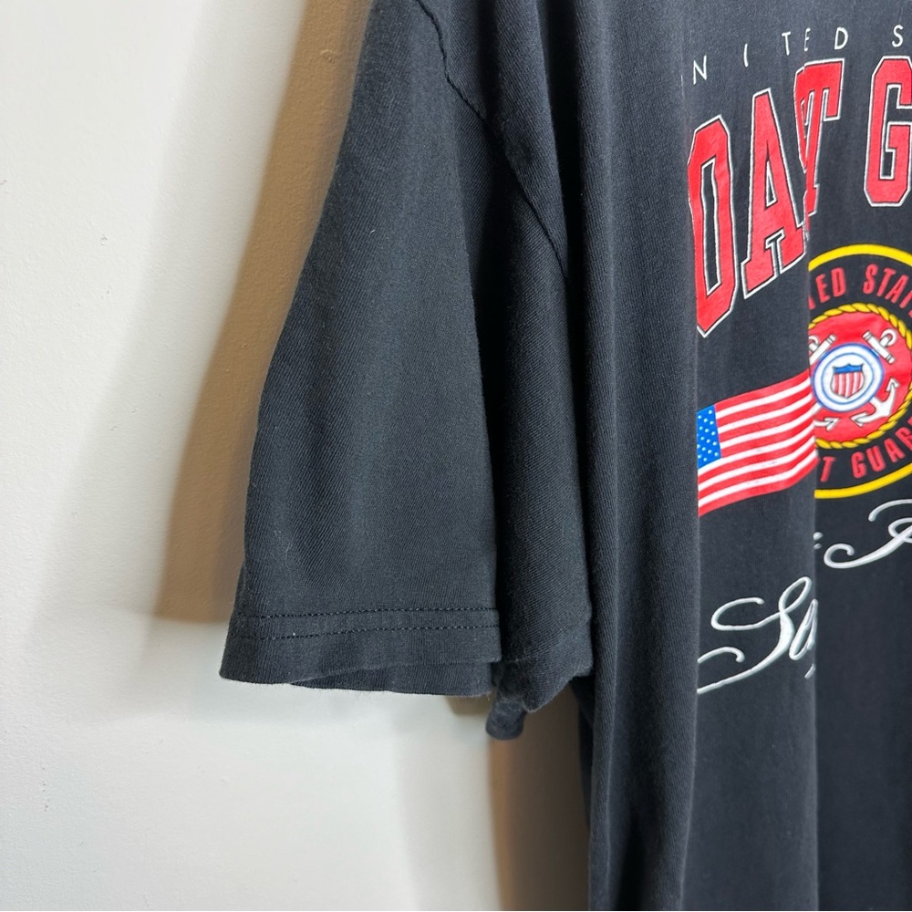Vintage US Coast Guard Semper Paratus Military 1993 Graphic Tee Size XL - Picture 6 of 7